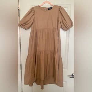 MINKPINK Tan Maxi Dress